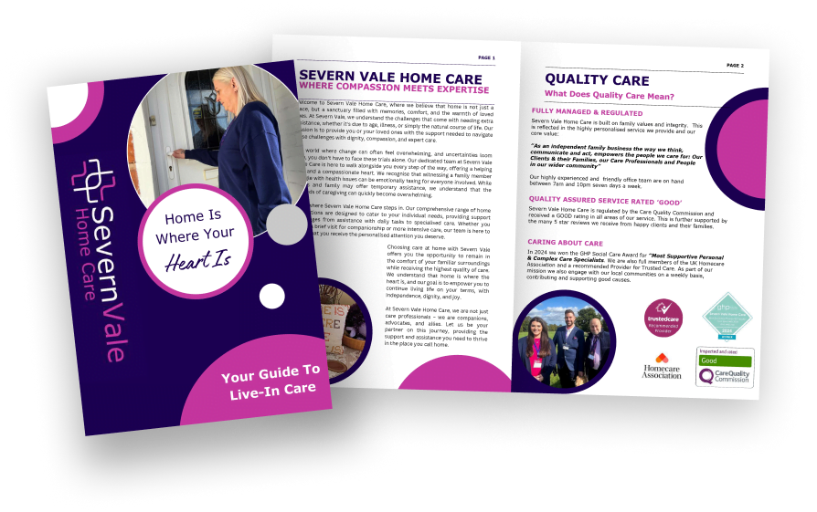 live in care brochure