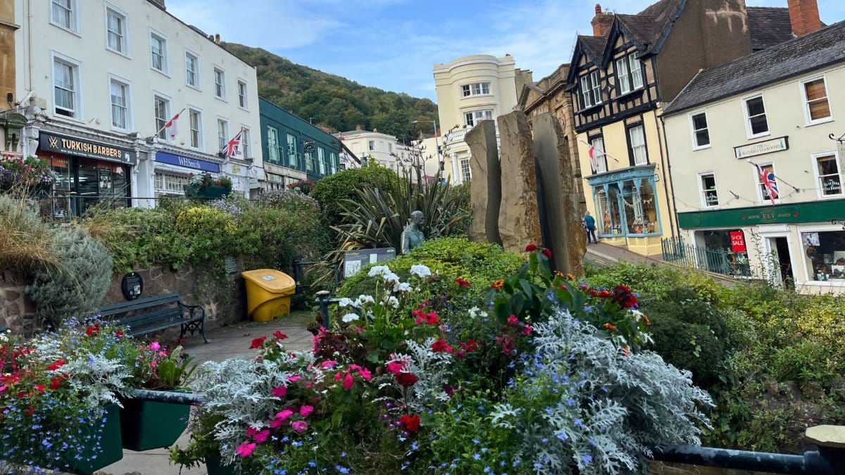Summer Blooms in Great Malvern Town Centre
